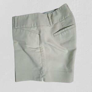 Pale Lime Green Tailored Shorts Size 0